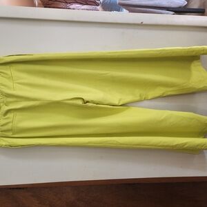 New York & Company Yellow Trousers Sleek Full-Length Design